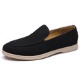 thumbnail image 1 of Men's Slip On Suede Texture Flat Loafer Casual Shoes, 1 of 7