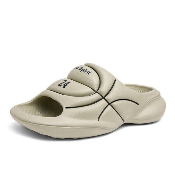 Men's Slip on Sport Slide Sandals Flip Flop Shower Shoes Slippers House Pool Gym