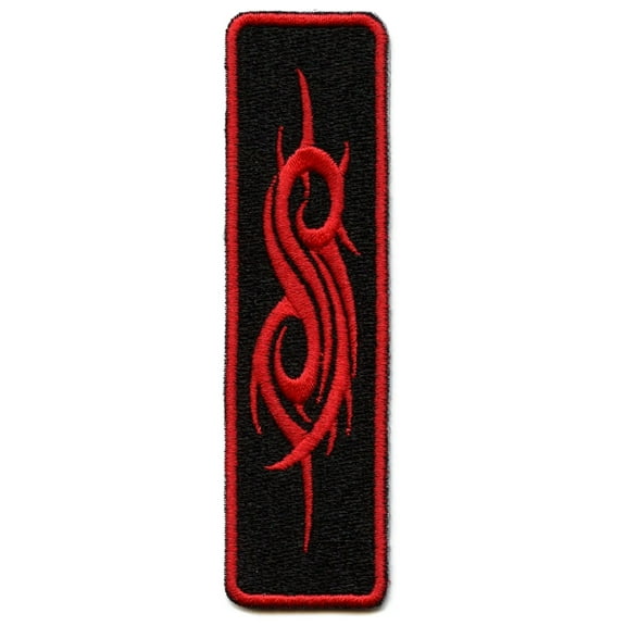 Slipknot Red Tribal Sigil Woven Patch