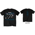 thumbnail image 1 of Men's Slipknot WANYK Glitch Group (Back Print) Slim Fit T-shirt X-Large Black, 1 of 2