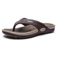 thumbnail image 1 of Men's Slipper Summer Massage Flip Flops Breathable Beach Sandals Outdoor Casual Comfortable Slides, 1 of 3