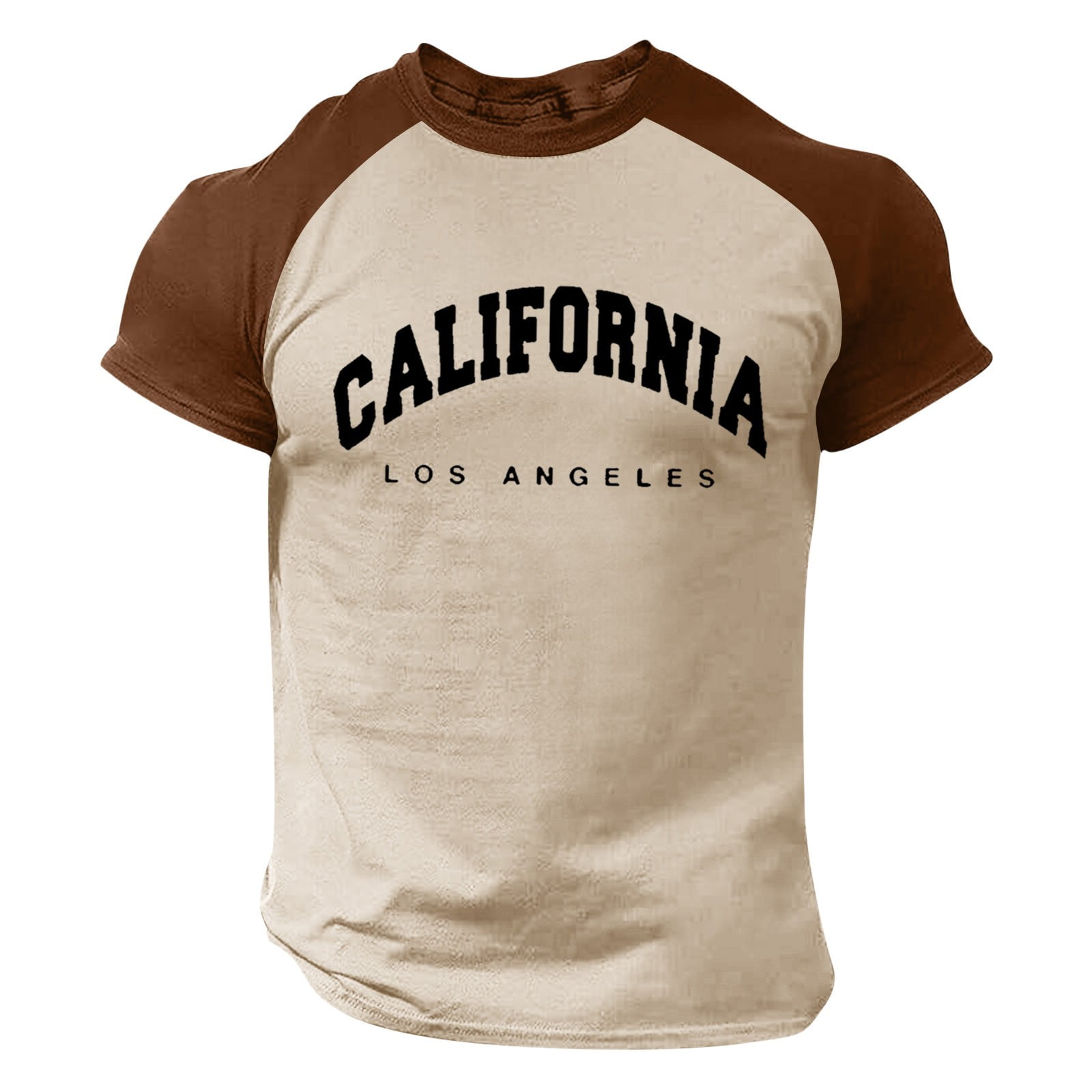 Men's Small Print Color Spring And Summer Leisure Sports Comfortable