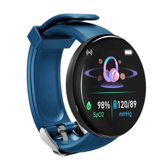 Men's Smart Watch, IP68 Waterproof Touchscreen Fitness Tracker with Heart Rate Monitor, Pedometer & Sleep Tracking, Compatible with All Android Smartphones