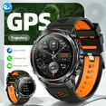 thumbnail image 1 of Men's Smartwatch, Outdoor Adventure Smart Bracelet with GPS Precise Positioning, IPX8(3ATM), Multi-sport Tracking, Wireless And Message Notifications for Android And iPhone Devices,, 1 of 16