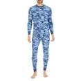 thumbnail image 1 of Men's Smith's Workwear 2-piece Thermal Set Color: Denim Camo Size: XL, 1 of 5