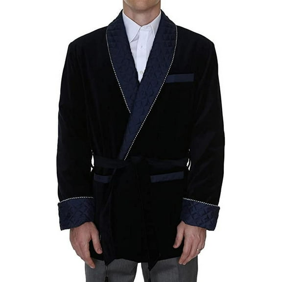 Men's Smoking Jacket Bartholomew Navy