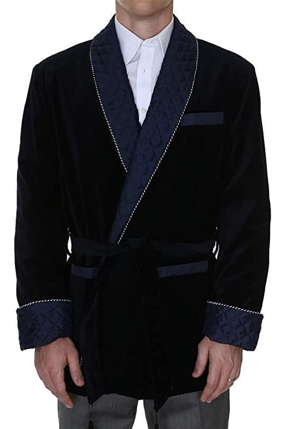 Men's Smoking Jacket Bartholomew Navy