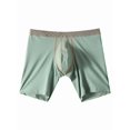 thumbnail image 1 of Men's Smooth Nylon Daily Boxer Briefs Light Green L, 1 of 5