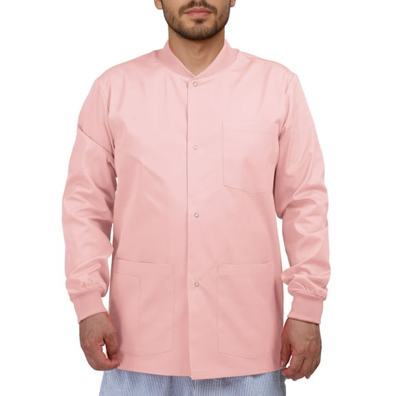 Men’s Snap Front Scrub Jacket