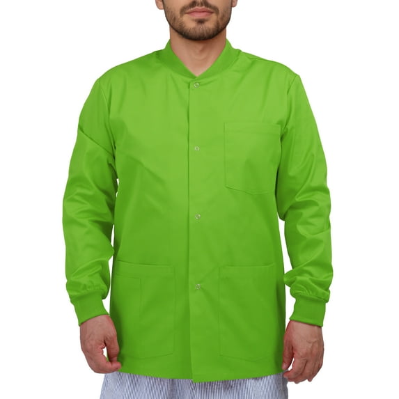 Men’s Snap Front Scrub Jacket