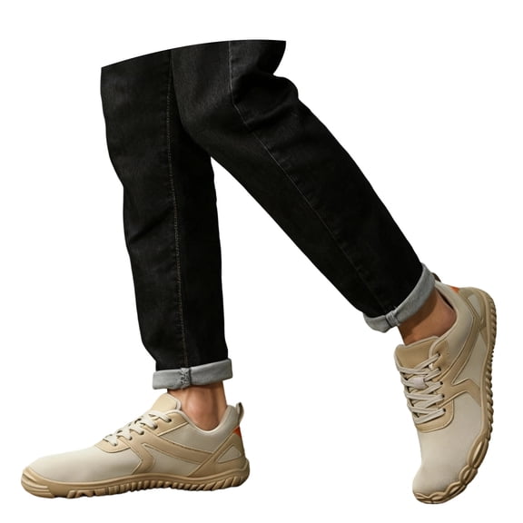 Men's Sneakers Barefoot Minimalist Drop Running Shoes Flexible Lightweight Wide Toe for Fitness Gym Walking