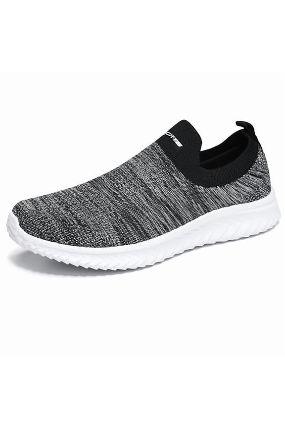 Men's Sneakers Casual Lightweight Walking Slip On Tennis Athletic Running Shoes