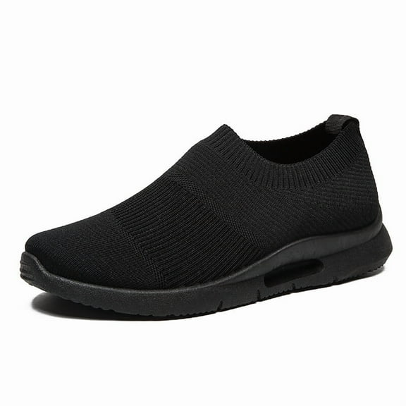 Men's Sneakers Casual Lightweight Walking Tennis Slip On Athletic Running Shoes