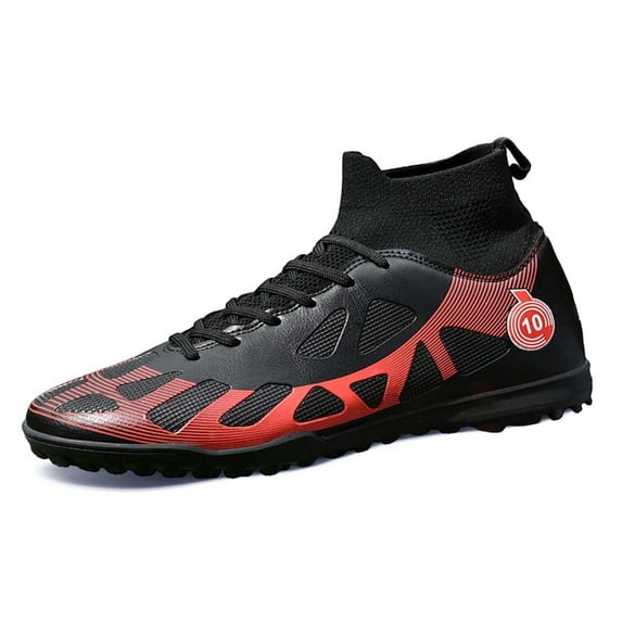 Men's Sneakers Cleats For Firm Ground Training And Play With Durable Rubber Outsole