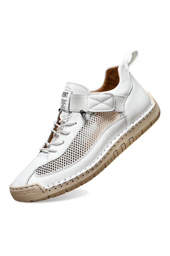 Men's Sneakers Couple Spring Summer Non Walking Fashion Light Shoes for Middle and Elderly