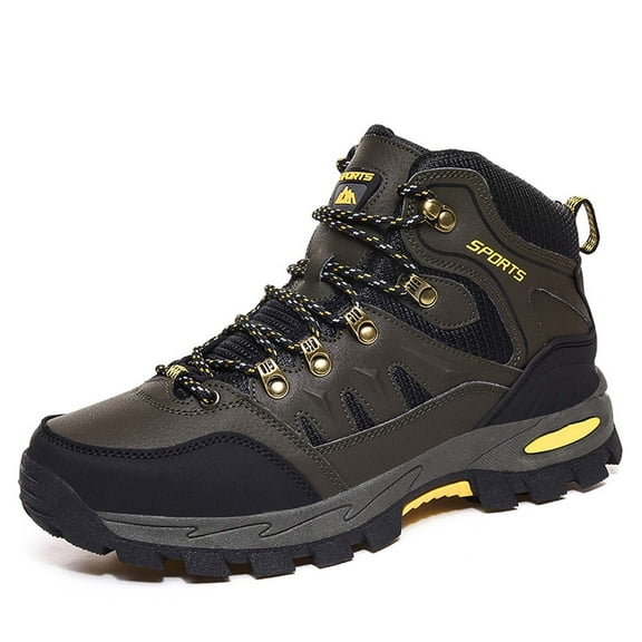 Men's Sneakers Large Size Hiking Boots for Wilderness Camping and Outdoor Running Couples' Climbing Footwear