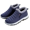 thumbnail image 1 of Men's Sneakers Winter Fashion Plus Boots Comfortable Solid Color Warm Snow Boots for Active, 1 of 8