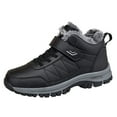 thumbnail image 1 of Men's Snow Boots Outdoor Ankle Footwear for Winter Warmth Lovers Shoes Stylish Short Booties, 1 of 3