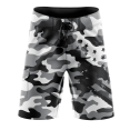 thumbnail image 1 of Men's Snow Camo Board Shorts, Decorated in The USA, 1 of 5