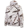 thumbnail image 1 of Men's Snow Camo Brown Microfiber Waterproof Jacket XLarge, 1 of 7