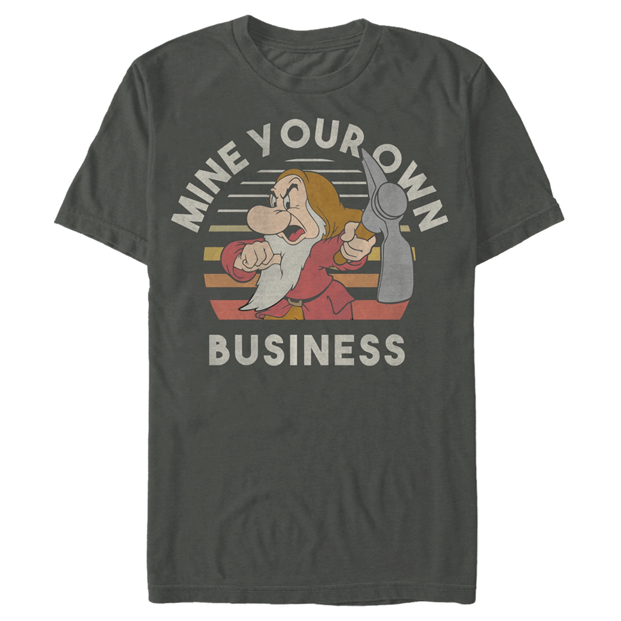 Men's Snow White and the Seven Dwarfs Grumpy Mine Your Own Business ...