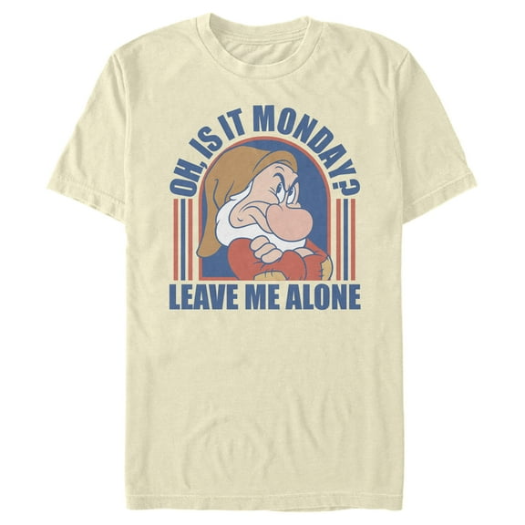 Men's Snow White and the Seven Dwarfs Grumpy Oh Is It Monday Graphic T-Shirt