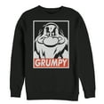 thumbnail image 1 of Men's Snow White and the Seven Dwarfs Grumpy  Sweatshirt Black Small, 1 of 3