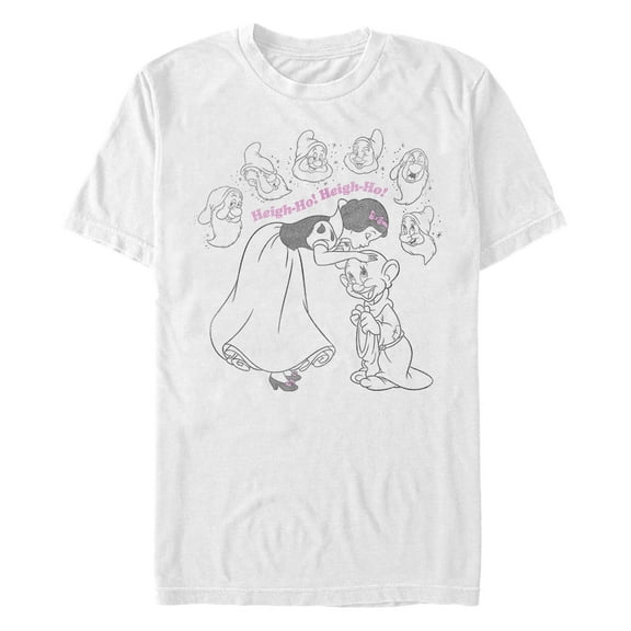 Men's Snow White and the Seven Dwarfs Heigh-Ho Heigh-Ho Graphic T-Shirt