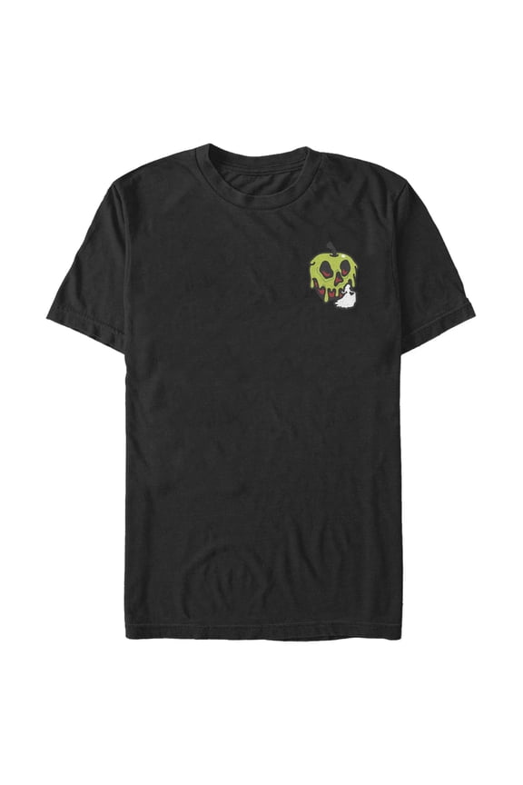 Men's Snow White and the Seven Dwarfs Poison Apple Silhouette Small Logo Graphic T-Shirt