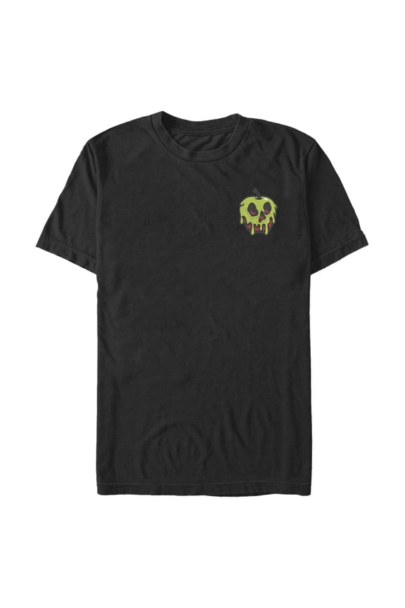 Men's Snow White and the Seven Dwarfs Poison Apple Small Logo Graphic T-Shirt