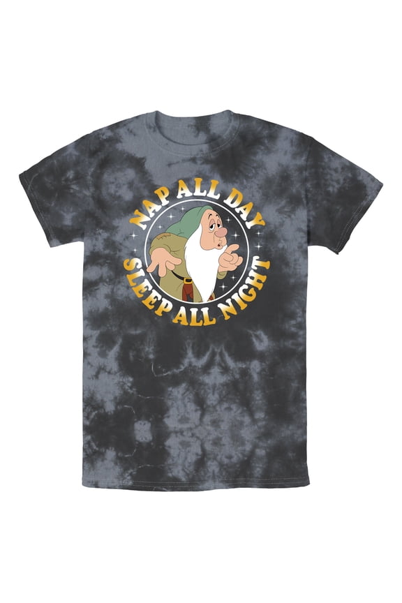 Men's Snow White and the Seven Dwarfs Sleepy Graphic T-Shirt