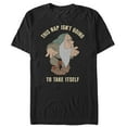thumbnail image 1 of Men's Snow White and the Seven Dwarfs Sleepy Take Nap Graphic Tee Black Small, 1 of 4