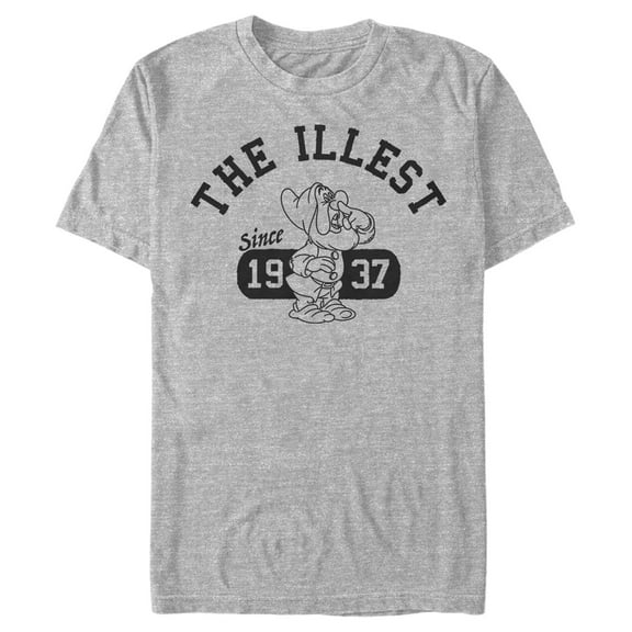 Men's Snow White and the Seven Dwarfs Sneezy The Illest Since 1937  Graphic T-Shirt