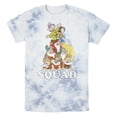 thumbnail image 1 of Men's Snow White and the Seven Dwarfs Squad Friend Goals  Graphic Tee Tie Dye Large, 1 of 4