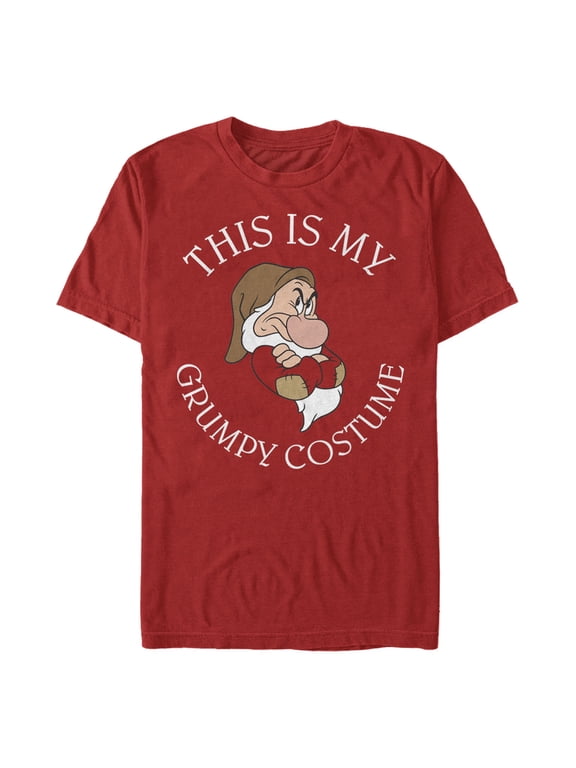 Men's Snow White and the Seven Dwarfs This is my Grumpy Costume Graphic T-Shirt