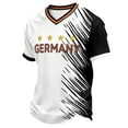 thumbnail image 1 of Men's Soccer Raglan Sleeve Top Printed Football For Everyday Comfort And Breathable Fit Soccer 2026 Jerseys Shirts Size L, 1 of 3