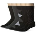 thumbnail image 1 of Men's Socks,Dress Socks ,Classic Dress Socks Black (5 Pack), 1 of 5