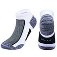 thumbnail image 1 of Men’s Socks Unisex Ankle Socks - No Show Socks for Women & Men with Heel Tab Breathable for Sports Work No Show Socks Womens for Flats Black L, 1 of 3