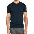 thumbnail image 1 of Men's Soft 100% Cotton Heavy Weight Crew Neck Short Sleeve T-Shirt, Navy 2XL, 1 Count, 1 Pack, 1 of 3
