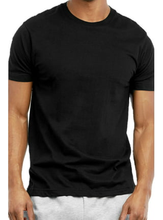 Black Crew Neck T-shirts