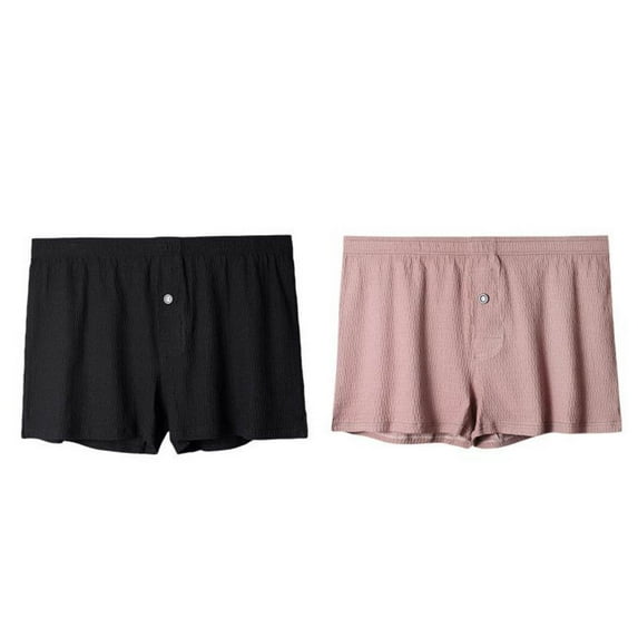 Men's Soft Cotton Boxer Briefs - Moisture Wicking Breathable Underwear Comfortable Lightweight Thin Fitting Underpants