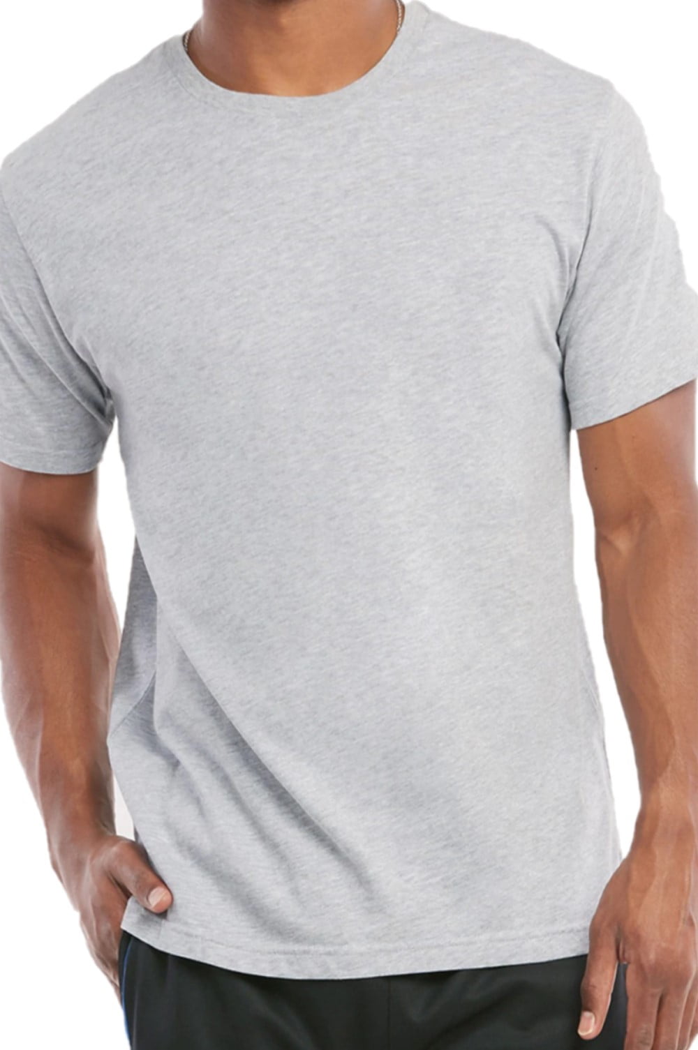 【送料&関税込】Needles T-shirt In Grey Cotton Men's Soft Cotton Light Weight Crew Neck Short Sleeve T