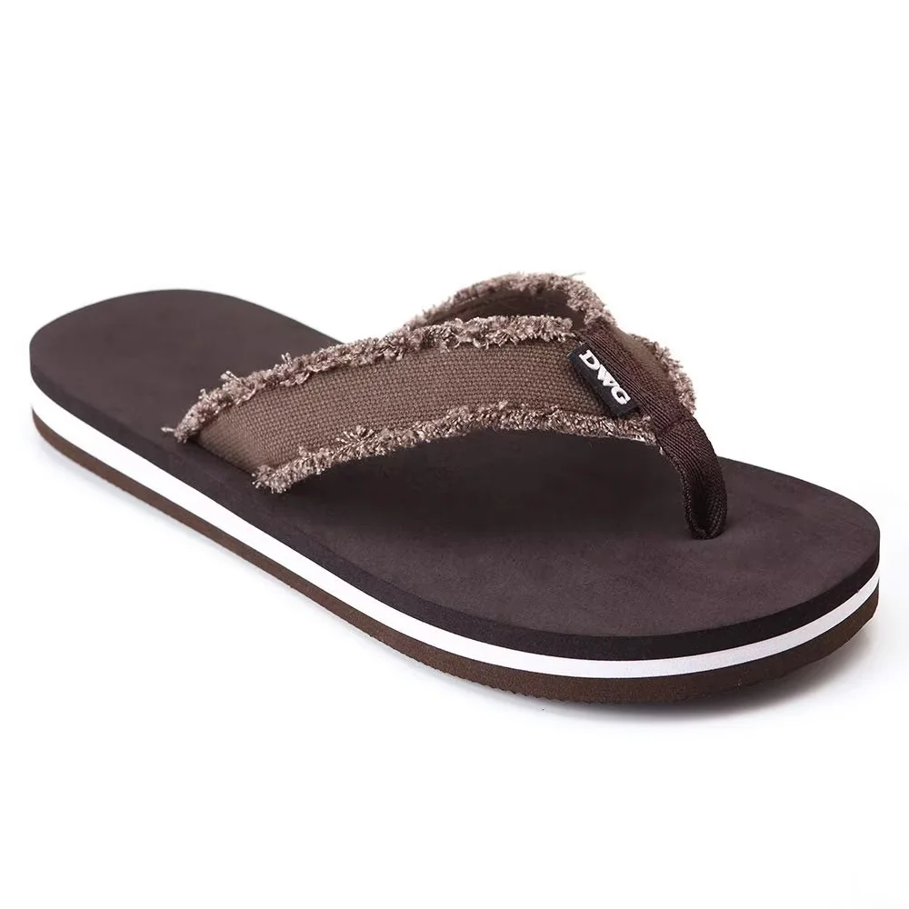 Men\'s Flip Flops, Outdoor Beach Men\'s Soft Bottom Casual Thong Slippers Amazon.com | HAOLIRA Mens Leather Flip Flops with Arch  main image 2
