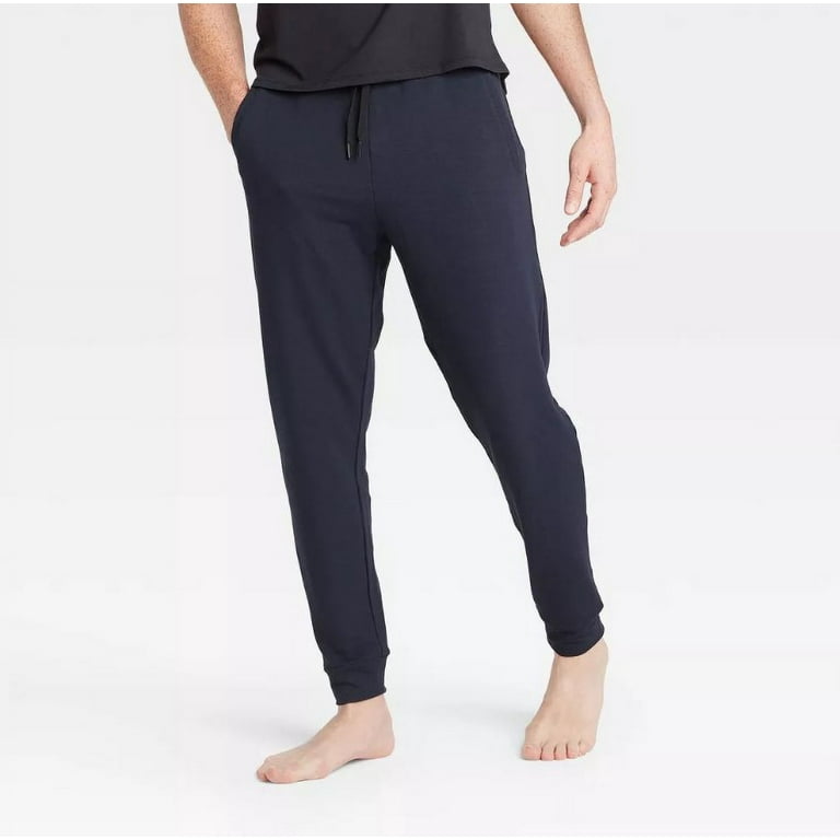 Men's Soft Gym Pants - All in Motion Navy XL, Blue