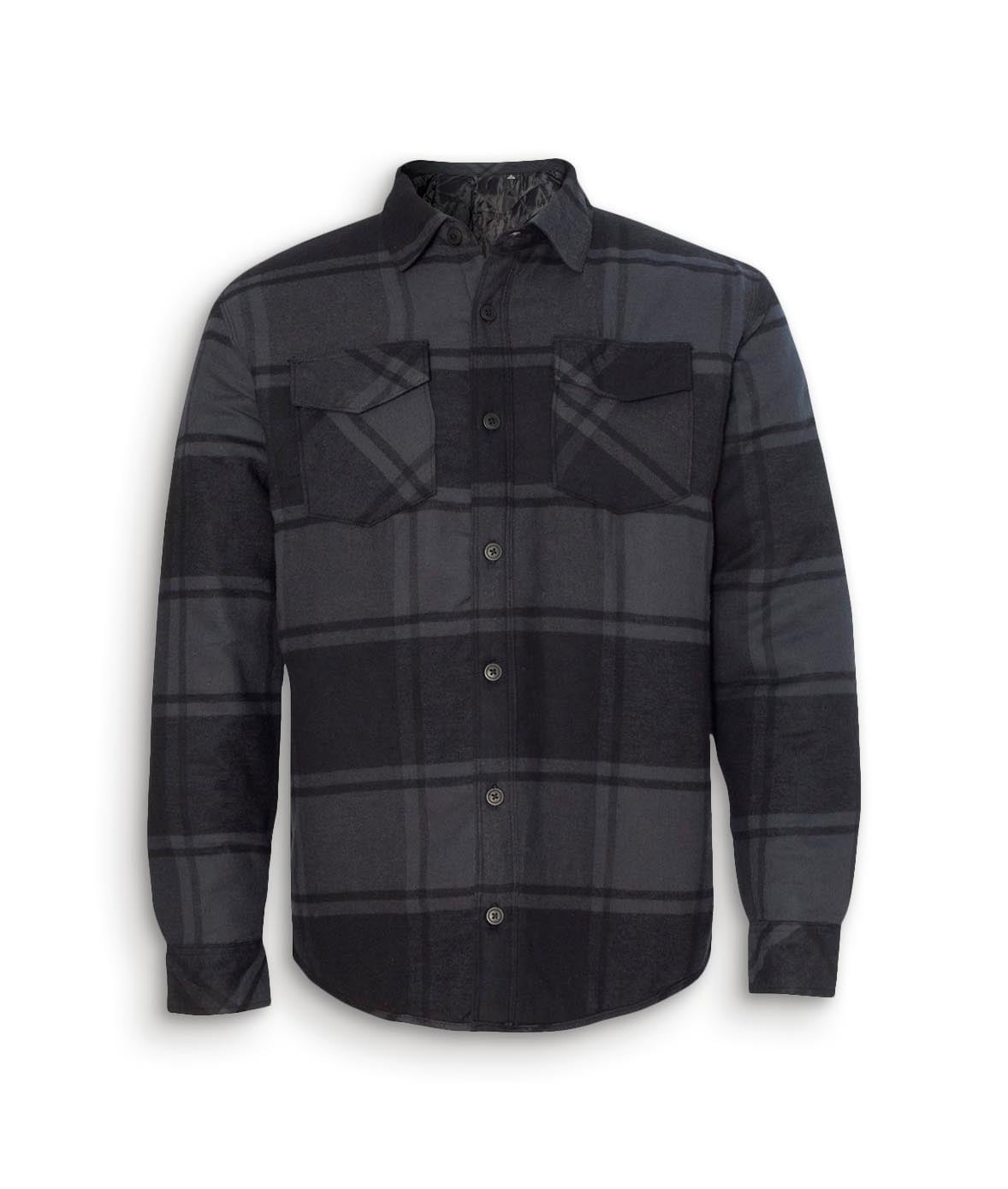 Men's Soft Insulated Flannel Jacket