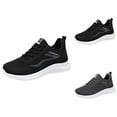 thumbnail image 1 of Men's Soft Sole Lightweight Running Shoes Breathable Sneakers Solid Color Men's Casual Shoes Shoes Mens, 1 of 8