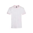 thumbnail image 1 of Men's Soft Touch Cotton Crew Neck Two Tone Short Sleeve Tee Regular Fit Casual T-shirt, 1 of 1