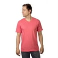 thumbnail image 1 of Men's Soft-washed Short Sleeve V-neck T-Shirt 3Pack CORAL, 1 of 1