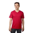 thumbnail image 1 of Men's Soft-washed Short Sleeve V-neck T-Shirt 3Pack RED/CARDINAL, 1 of 1