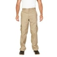 thumbnail image 1 of Men's Casual Cotton Blend Multi Pocket Cargo Pants (Khaki,44,32), 1 of 2